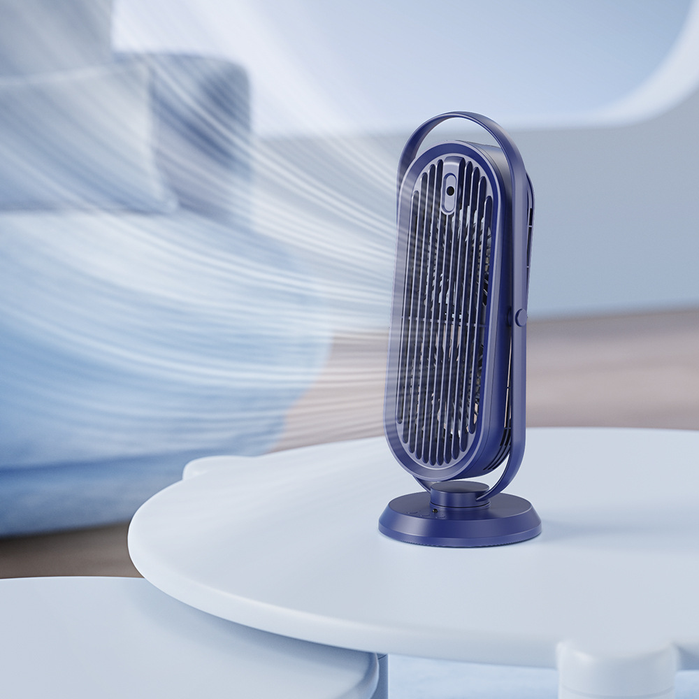 Shaking Head Spray Desktop Office Battery Remote Control Fan Household Large Wind Humidifier Fan - Image 3