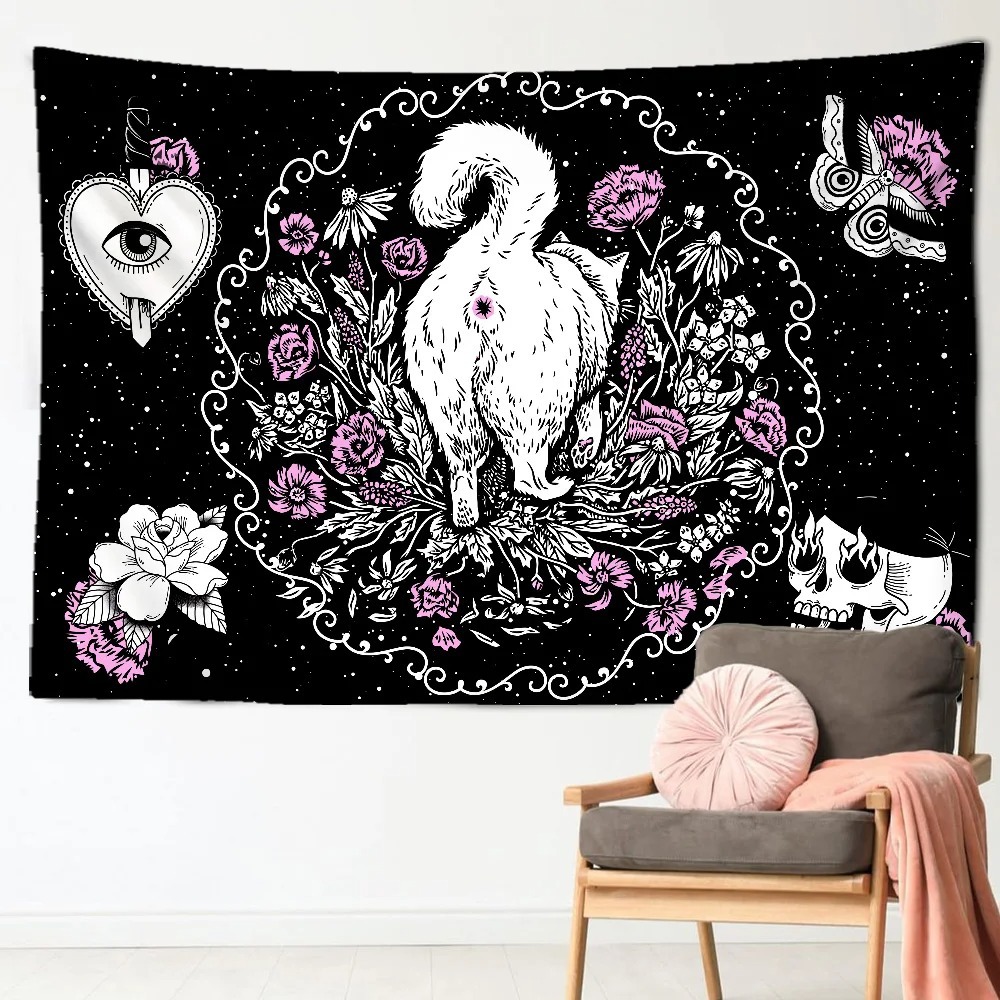 Tapestry For Bedroom Living Room And Dormitory Wall Decoration Cloth - Image 2