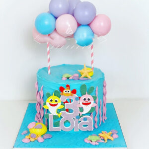 Net Red 5 Inch Sequined Small Balloon Cake Decoration