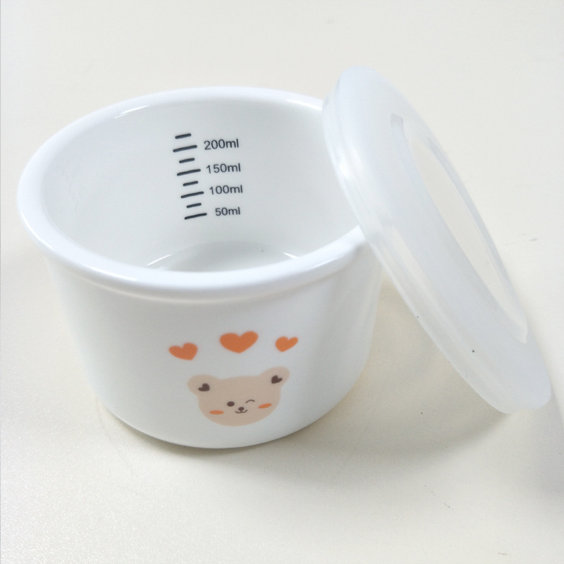 Baby Bear Print Multifunctional Food Complementary Bowl - Image 2
