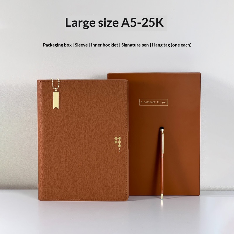 Gift Box With Pen And Loose-leaf Notebook Set - Image 12