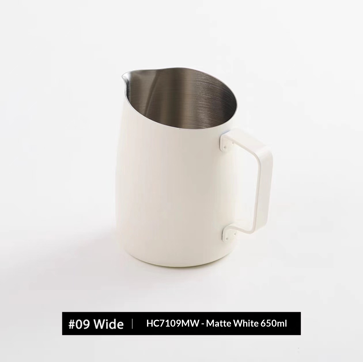 Coffee Latte Art Cup Stainless Steel Round Spout - Image 2
