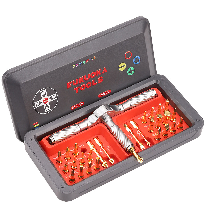 Ratchet Screwdriver Combination Set