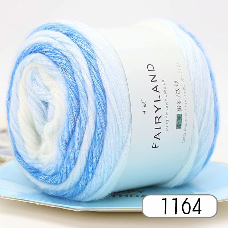 Gradient Cotton Thread Rainbow Hand Woven - Image 6