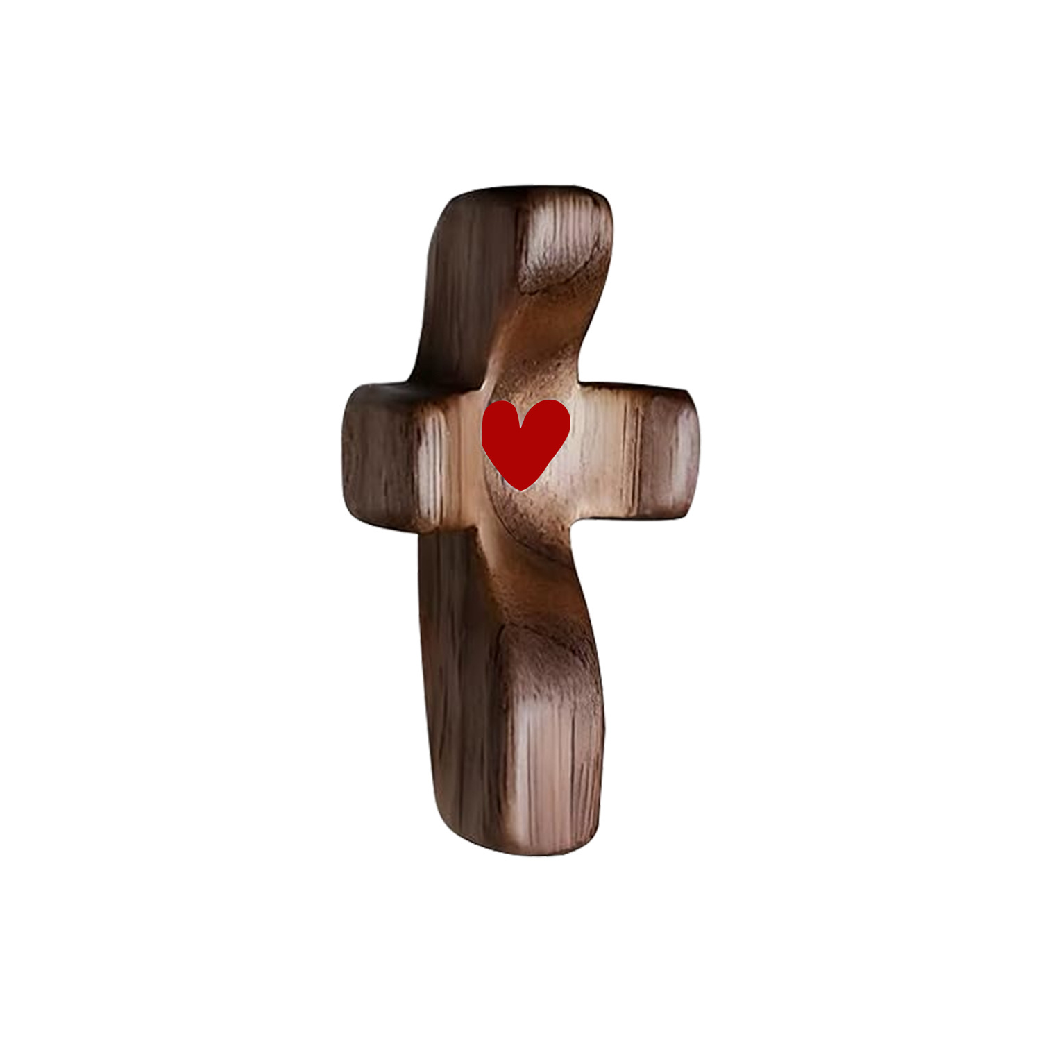 Wooden Cross Hand Pieces Thumb
