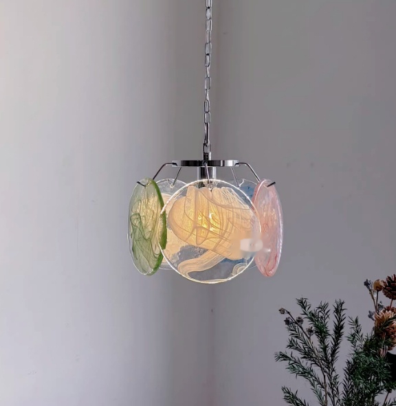 Handmade Glass Bedroom Bedside SconceLight Fixture - Image 4