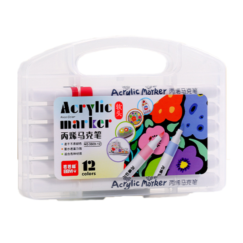 Soft Head Acrylic Marker Pen Suit Soft Head - Image 6
