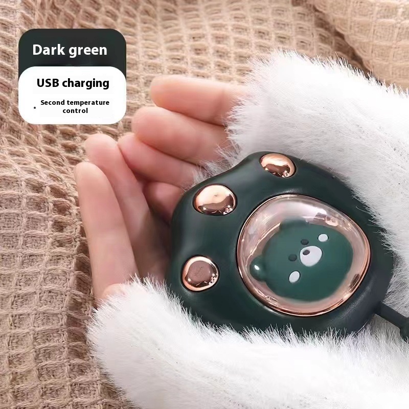 Hand Warmer Power Bank Usb Digital Display Portable Mini Heating Pad - Image 5