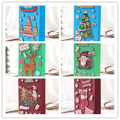 DIY Greeting Card Christmas Creative Handmade Cute Cartoon Message - Image 7