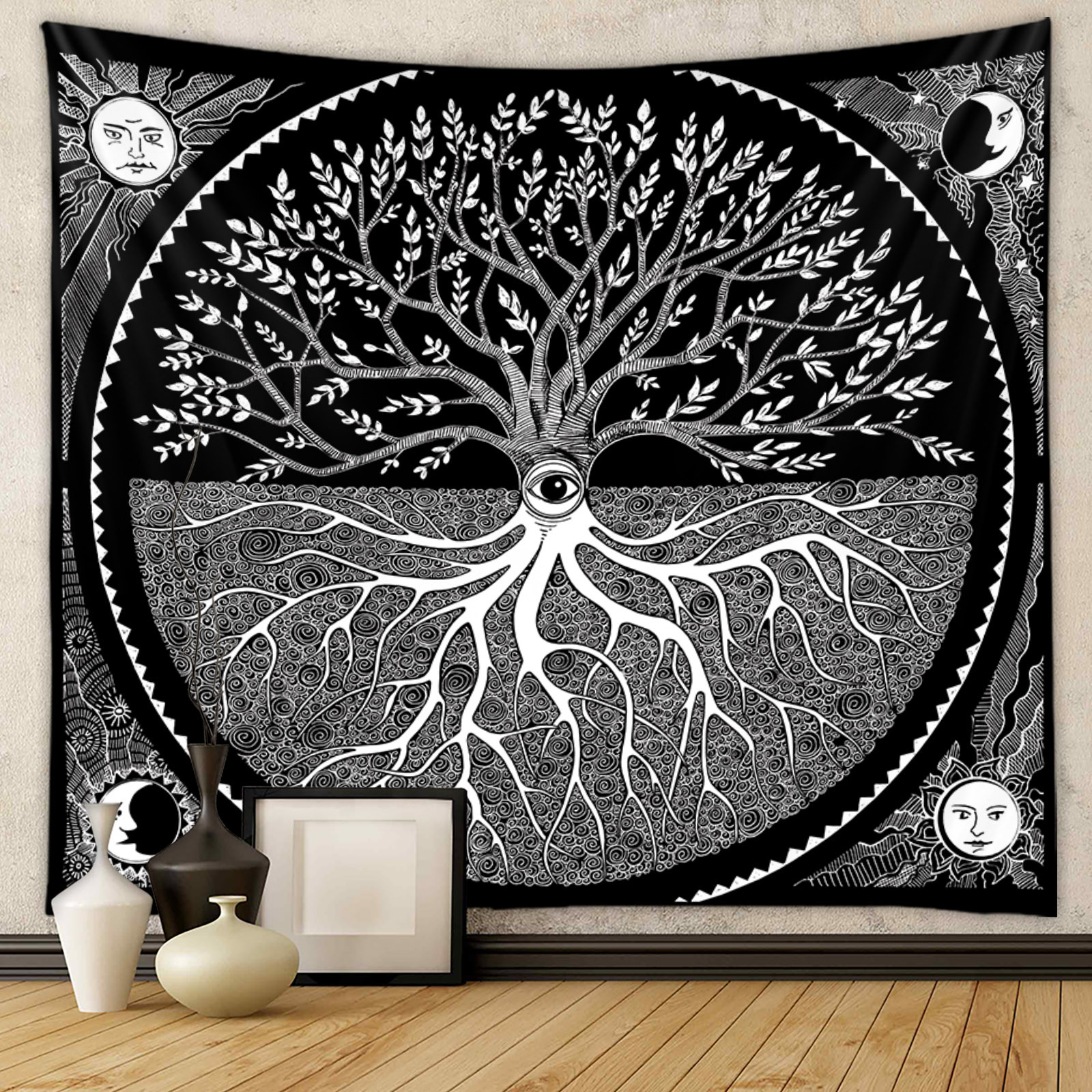 Tapestry Background Fabric Ins Style Hanging Cloth Room Decoration - Image 2
