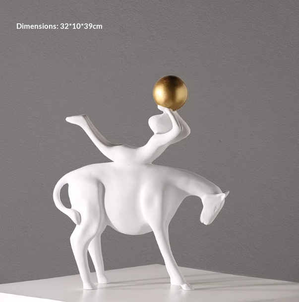 Modern Home Decor Ornaments Light-luxury Art Pieces For The Living Room - Image 3