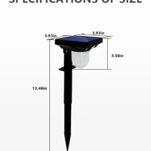 Solar Ground Lamp Human Body Induction Lamp Ambience Light LED Courtyard Wall