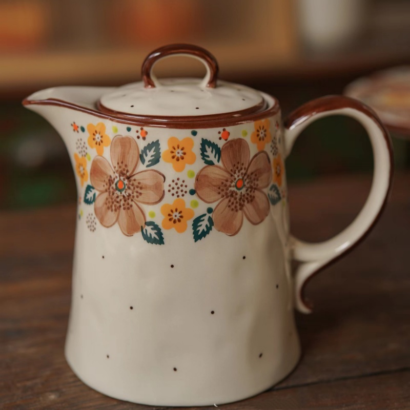 Hand-painted Household Cake Plate Small Vase Fruit Plate - Image 4