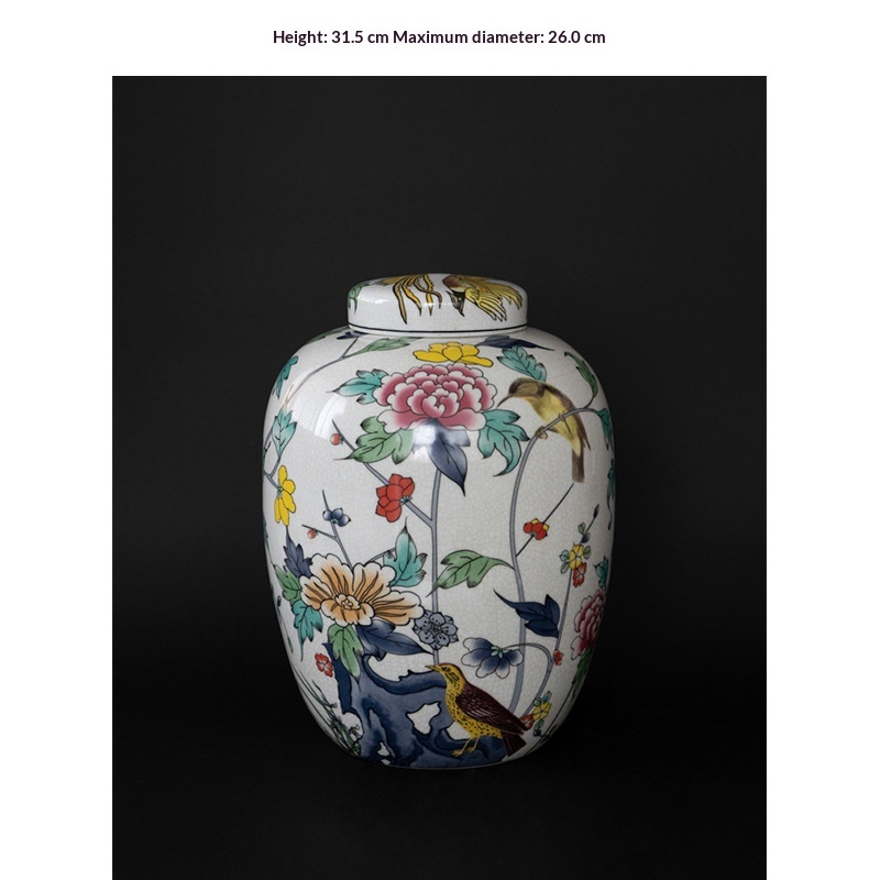 Overglaze Color Imperial-Style Famille-Rose Porcelain
