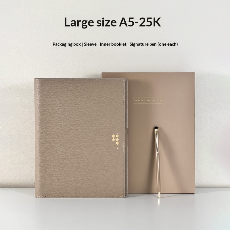Gift Box With Pen And Loose-leaf Notebook Set - Image 7