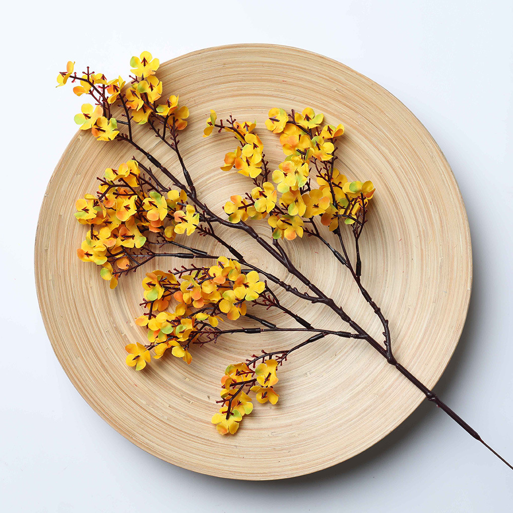 Single Plum Blossom Starry Sky Home Decoration Simulation Plastic Flowers - Image 5