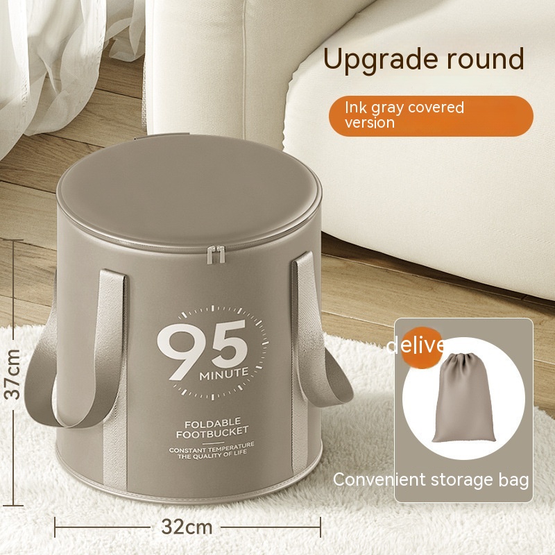 Household Folding Foot Bath Bag High Depth Over Calf Portable - Image 5