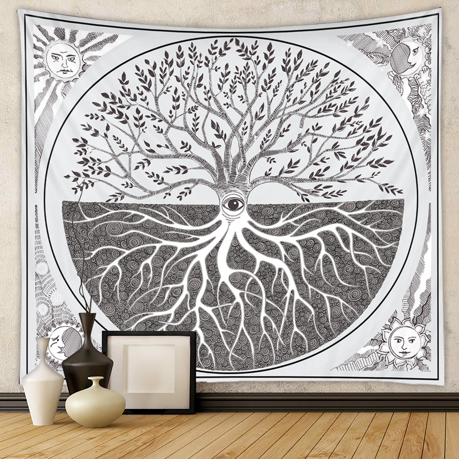 Tapestry Background Fabric Ins Style Hanging Cloth Room Decoration - Image 3