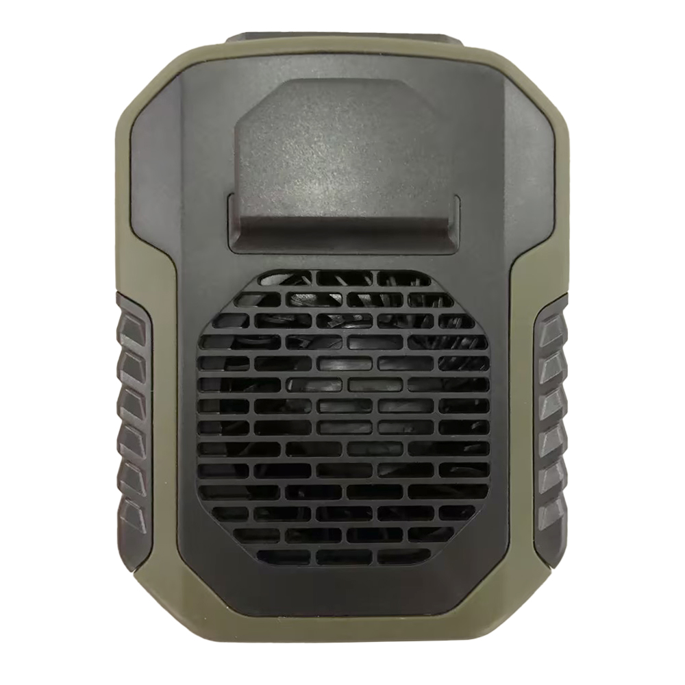 Leaf Less Waist Hanging Fan For Outdoor Sports Large Capacity Battery USB Charging Portable High Wind Hanging Neck Fan
