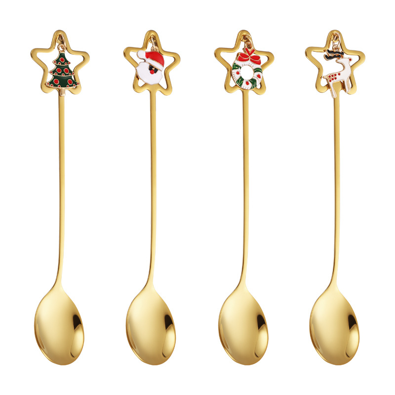 Suit Pendant Coffee Stir Spoon - Image 3