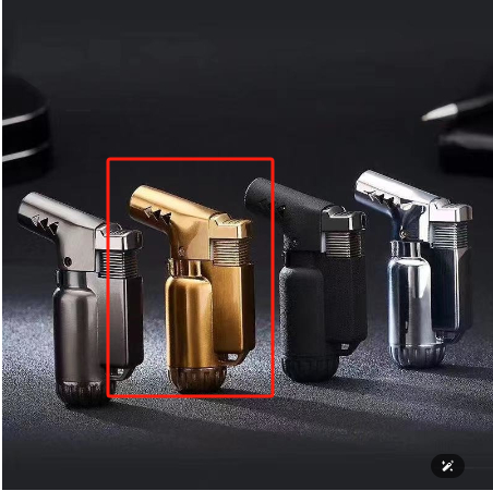 HB805-1 Full Metal Elbow Straight Punching Windproof Lighter - Image 2