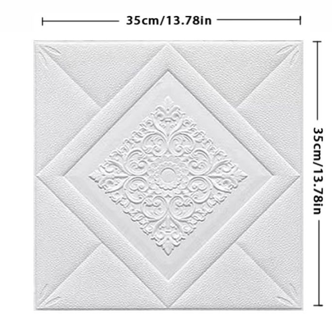 3D Foam Peel And Stick Wall Stickers, Removable Wallpaper For Home Decor