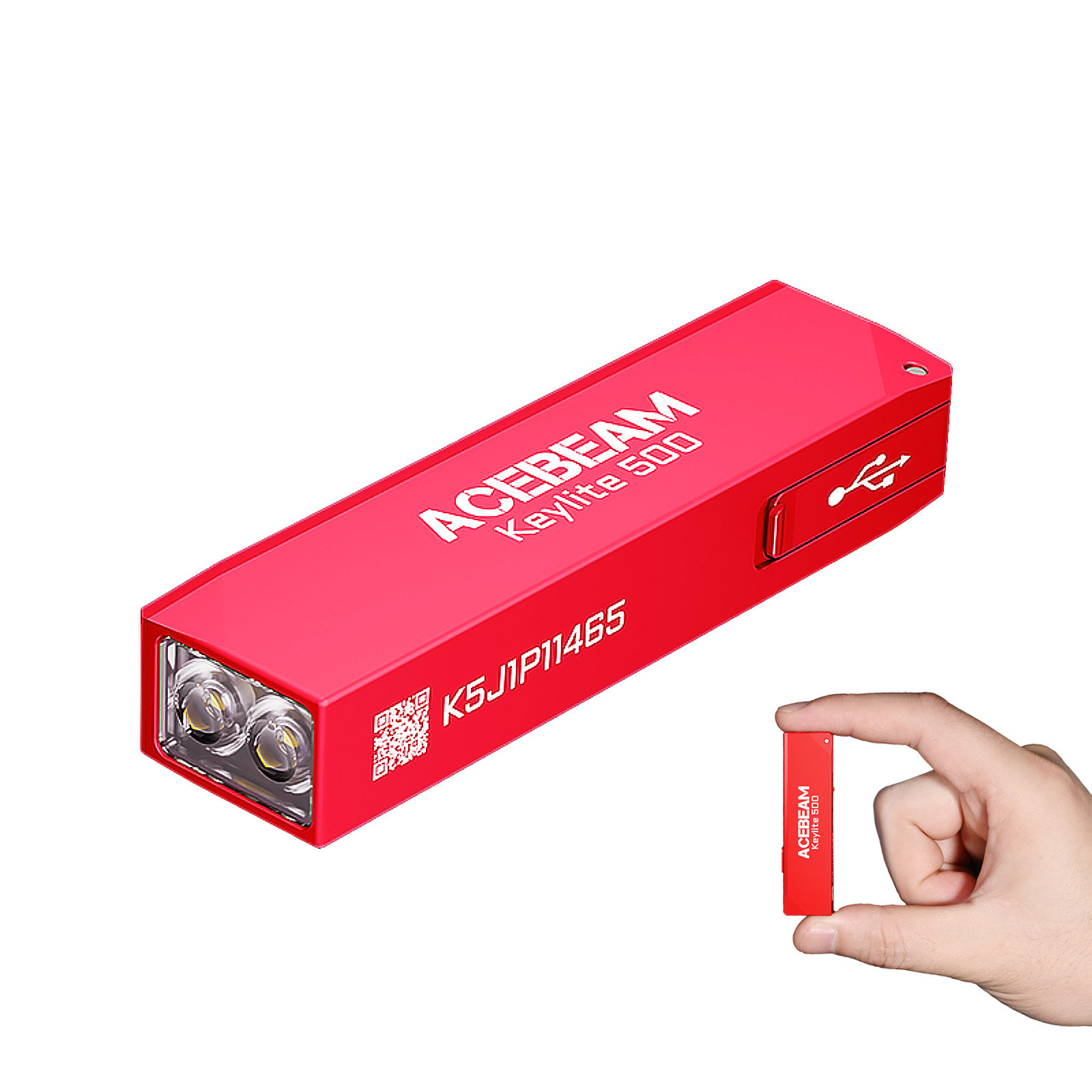 High-Intensity Rechargeable Keychain Flashlight For Home Use - Image 2