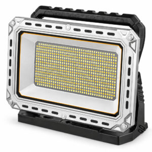 Rechargeable Battery Display Type C LED Work Light For W8141 1 4100LM Adjustable Stand Flood