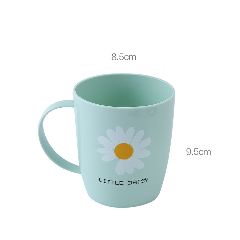 Stylish And Simple Plastic Toothbrush Cup For Home Use