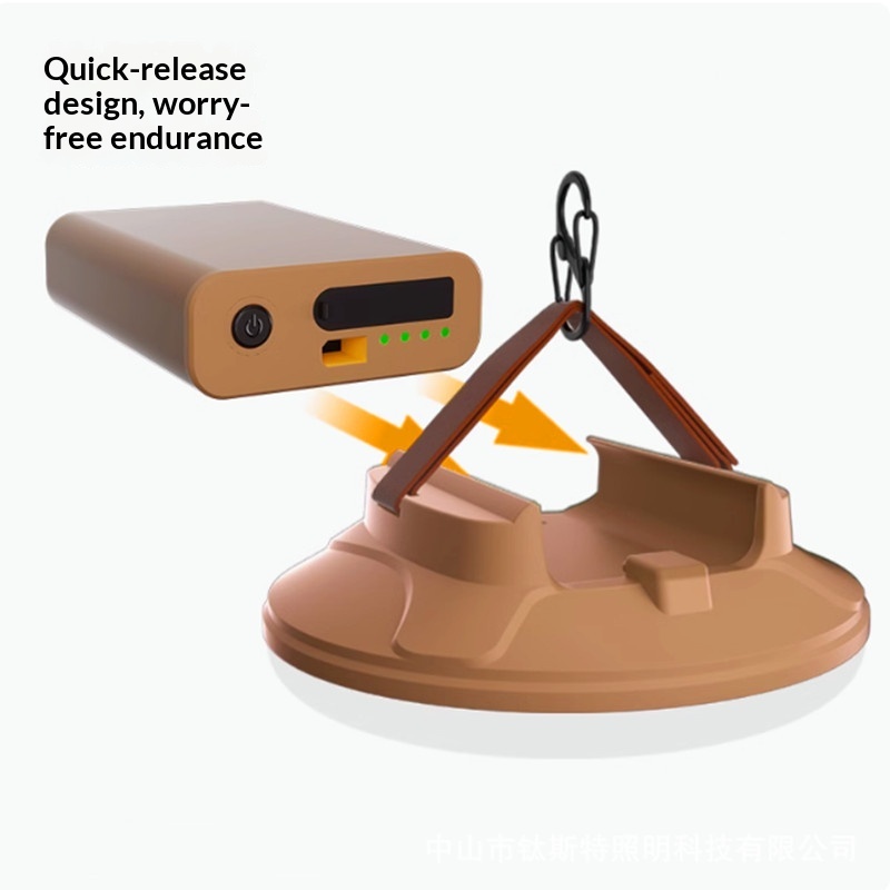 New Camping Lights Led Outdoor Emergency Lights Removable Charging Treasure Stall Night Market Lights Home Portable Camping Lights - Image 2
