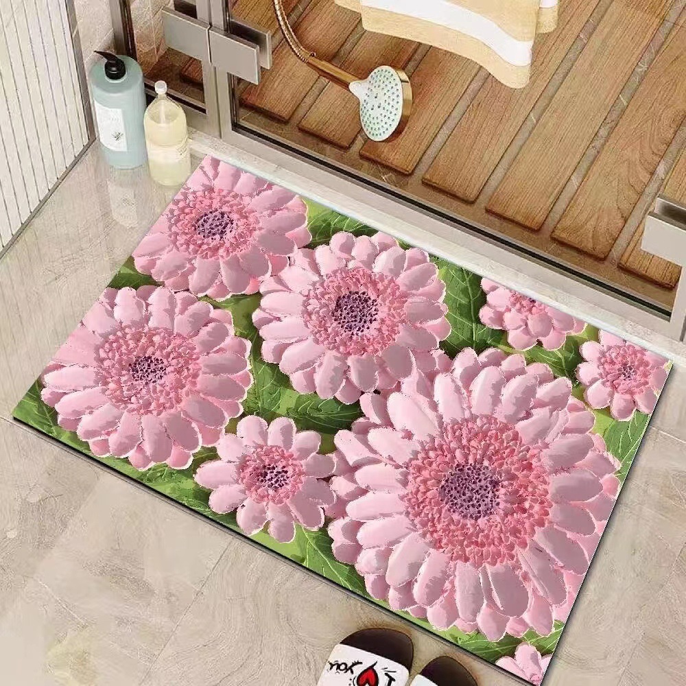 Strictly Selected Household Diatom Ooze Foot Mat Bathroom Non-slip Mat Quick-drying Absorbent - Image 9