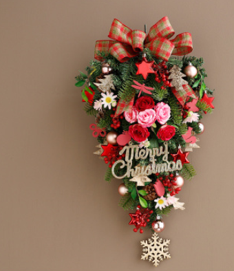 Jinghua Christmas Wreath Door Decoration Wall Hanging - Image 14
