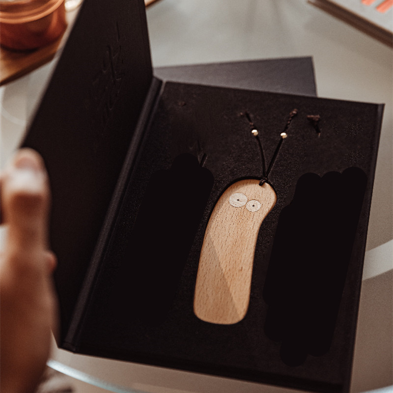 Original Design Cartoon Log Exquisite Bookmark Gifts For Teachers And Colleagues - Image 2