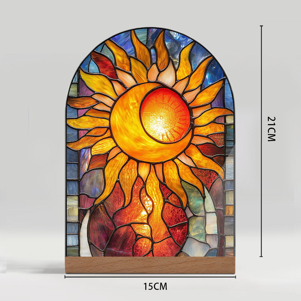 Plant Floral And Landscape Decorative Acrylic Ornaments With A Glass-like Texture - Image 15