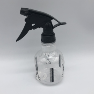 Hairdressing spray can-Thick round spherical model-transparent color-17 * 7cm-1 piece