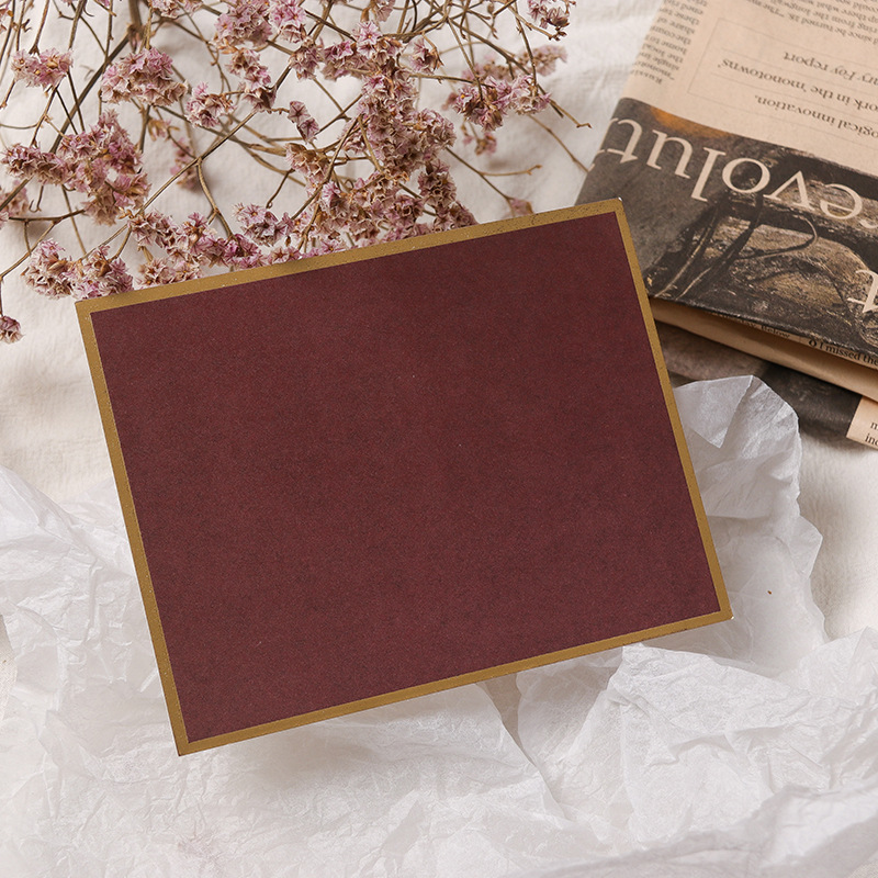 Quartet Bronzing Border Business Small Card - Image 4