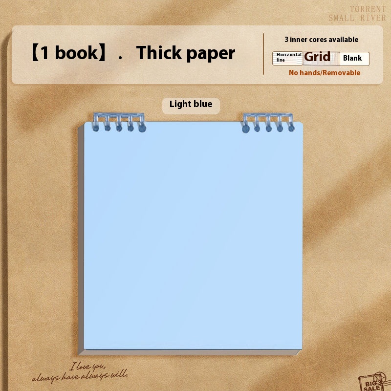 Simple Flip Up Detachable Chip Notebook - Image 3