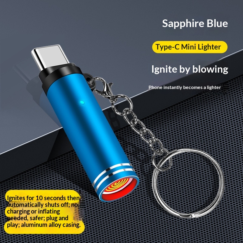 Type-C Phone-direct Mini Flameless Cigarette Lighter - Image 4