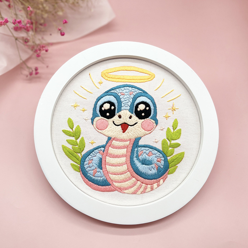 Simulated Snakes Animal Children's Cartoon Suit Living Room Hanging Painting - Image 2