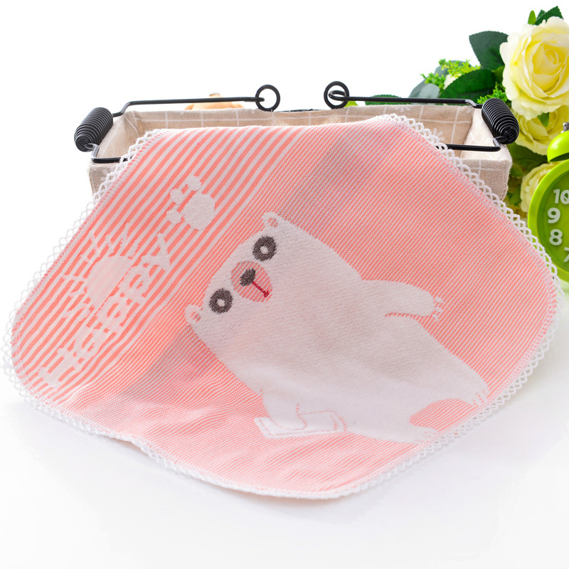 Wholesale Small Square Face Towels For Babies And Children