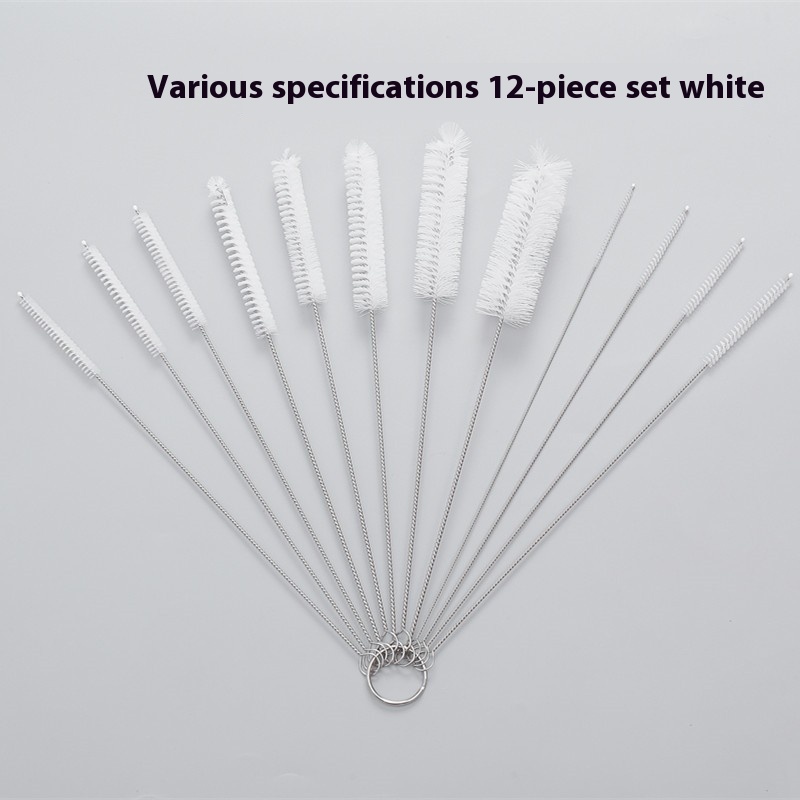 Nylon Cleaning Brush Set Stainless Steel - Image 5