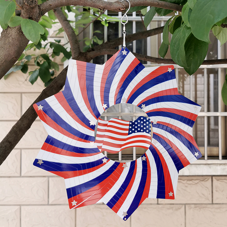 Rotating Wind Chime 12 Inch Color Wind Rotation - Image 3