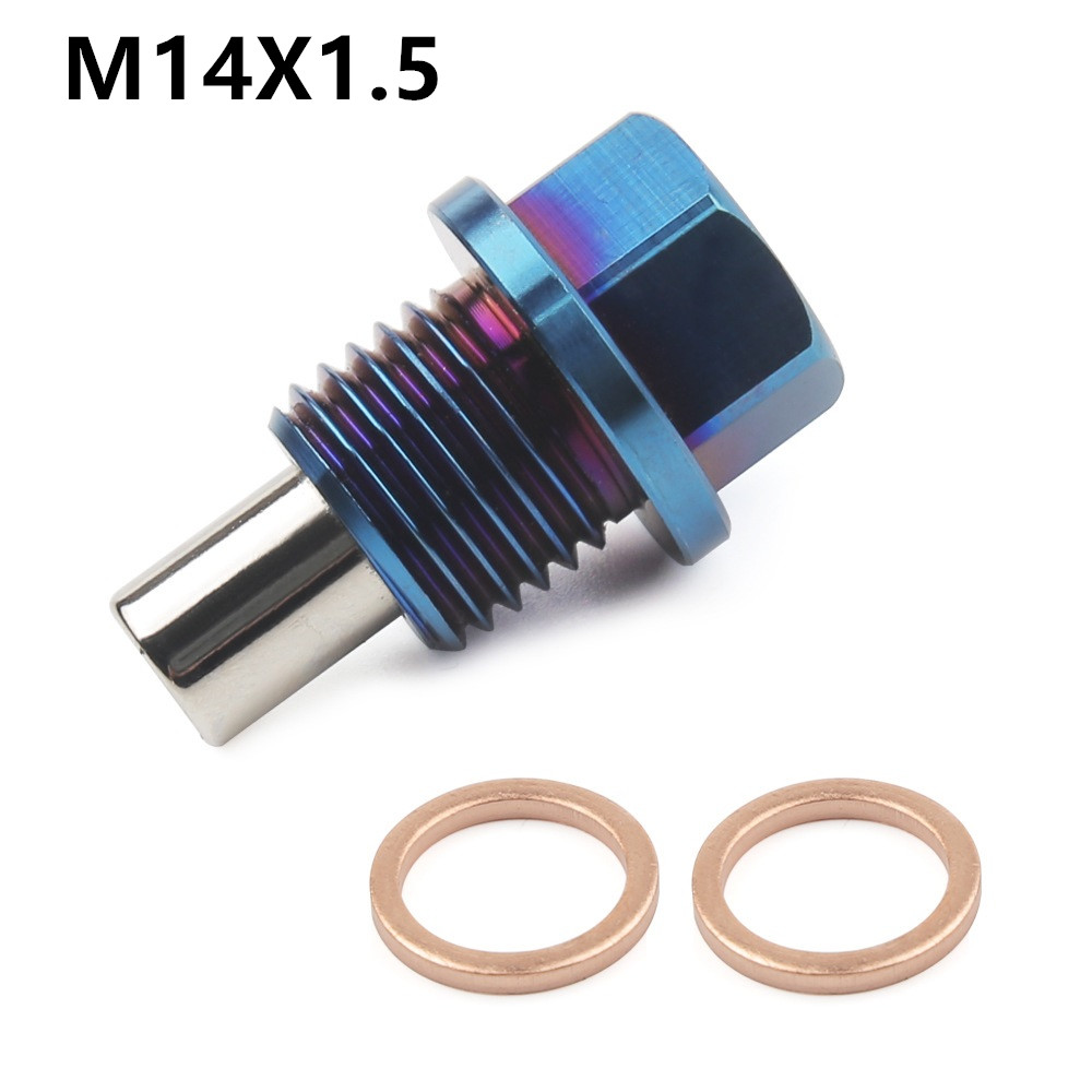 Titanium Alloy Magnetic Oil Pan Screw Magnetic Drain Plug Suction Iron Screw - Image 4