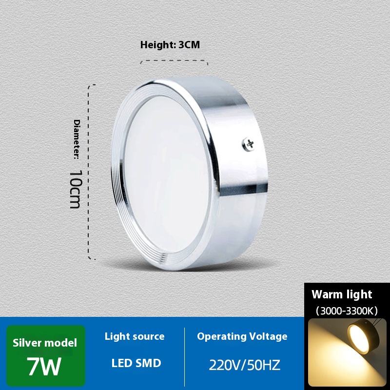 Non Perforated Ceiling Mounted Black Diffuse Hallway Ceiling Light - Image 39