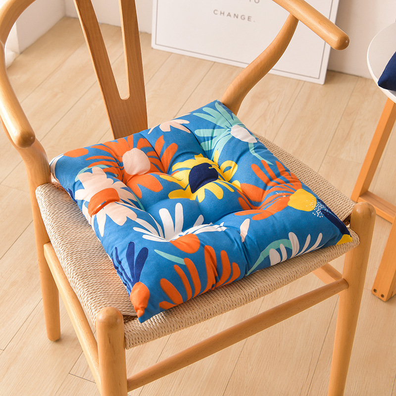 Simple Printed Square Cushion Cartoon Bay Window - Image 3
