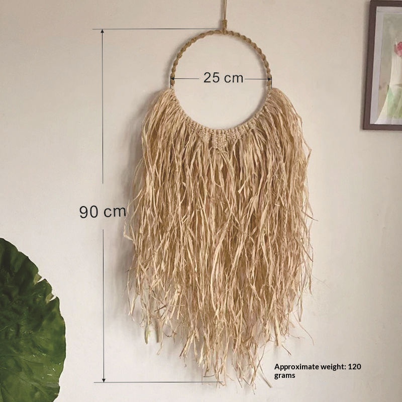Raffia Wall Decor Hanging Vintage-style Creative Tapestry
