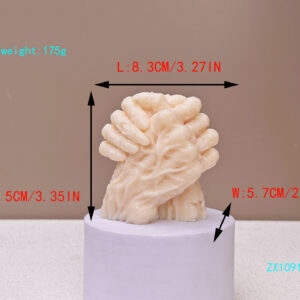 Halloween Horror Zombie Hand Silicone Candle Mould
