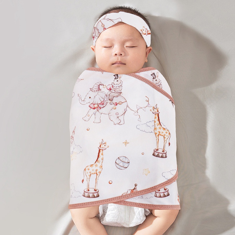 Anti-startle Swaddle Blanket Summer Thin Style - Image 9