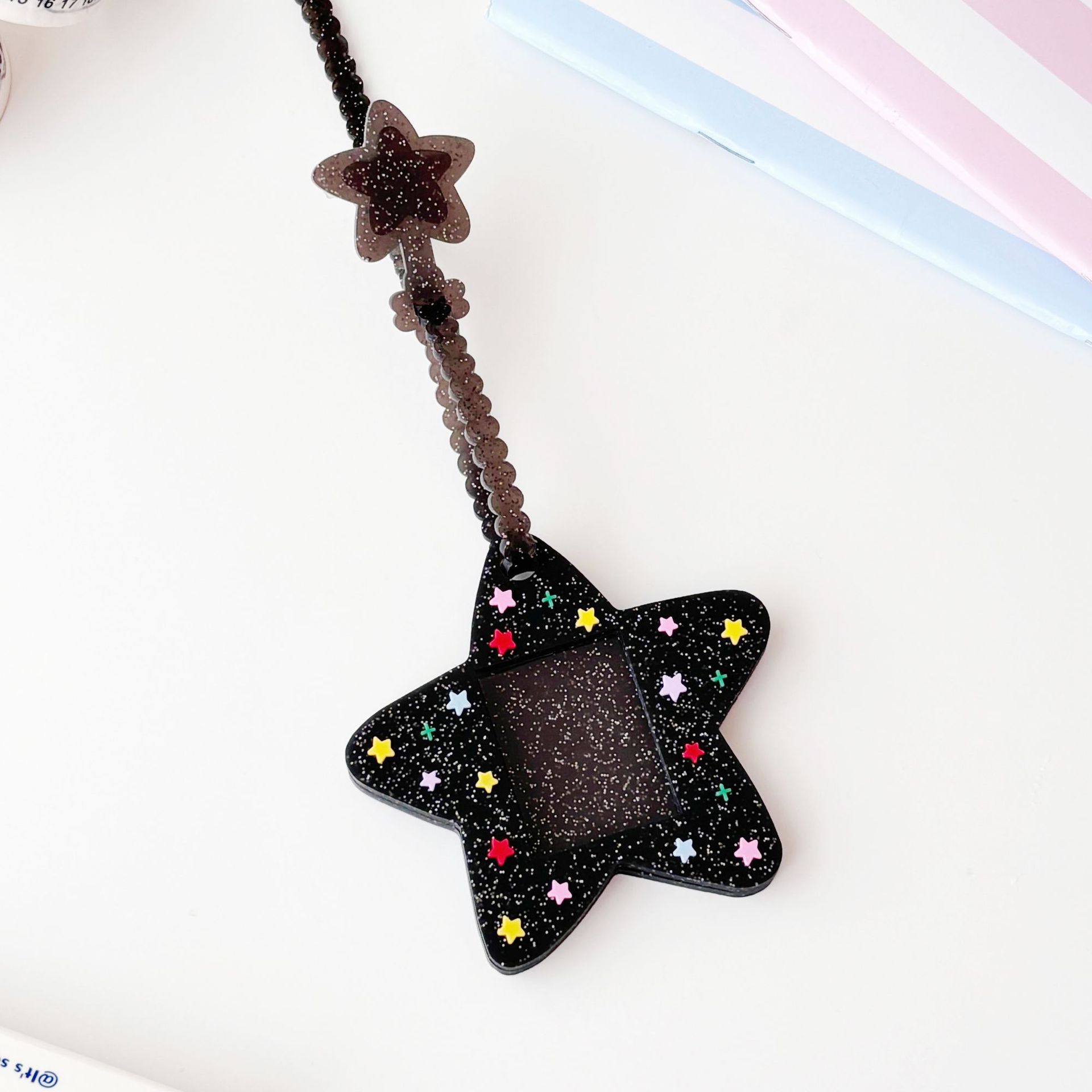 Card Holder ID Photo Photo Mini Truck Soft Rubber Rope - Image 2