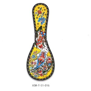 Spanish Hand-painted Ceramic Spoon Rest Heat-resistant Placemat Dining Tables